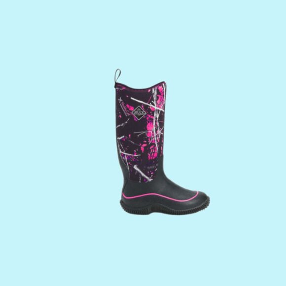 Muck Boot Company Shoes - Muck Boot Women's Muddy Girl Hale Tall Boot Black Pink New 100%